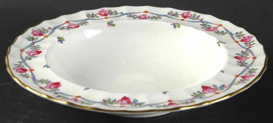 Minuet Rim Fruit/Dessert (Sauce) Bowl by Royal Worcester-1