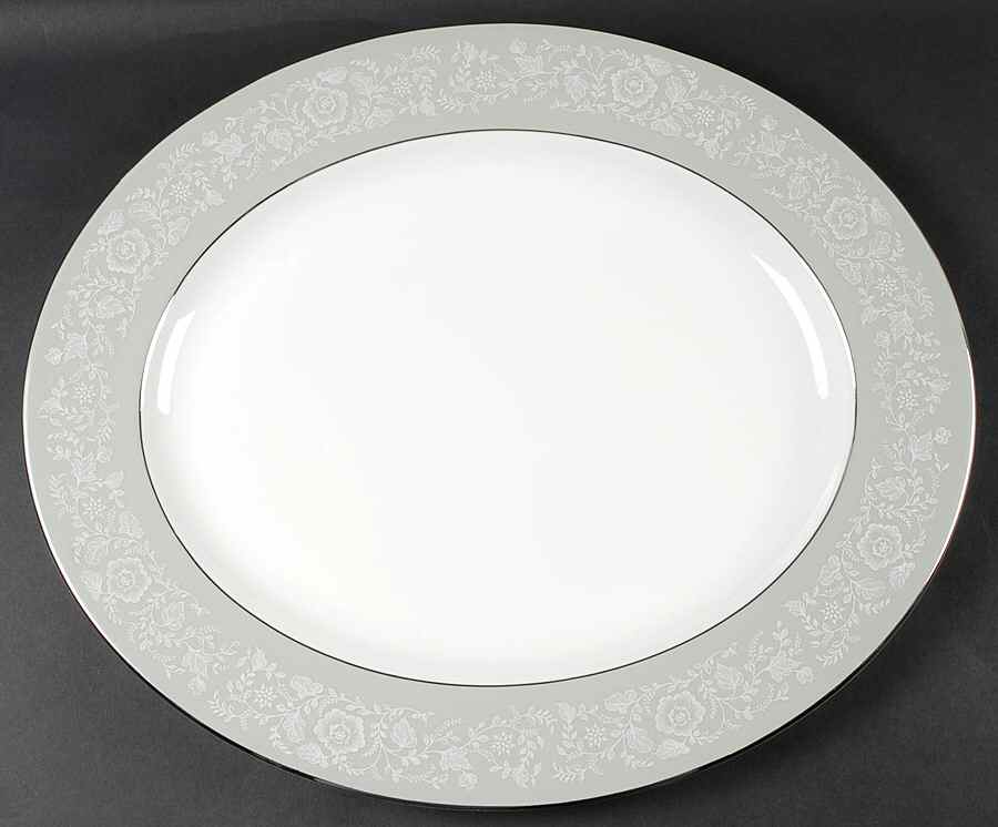 Mirage 17" Oval Serving Platter by Royal Worcester-1