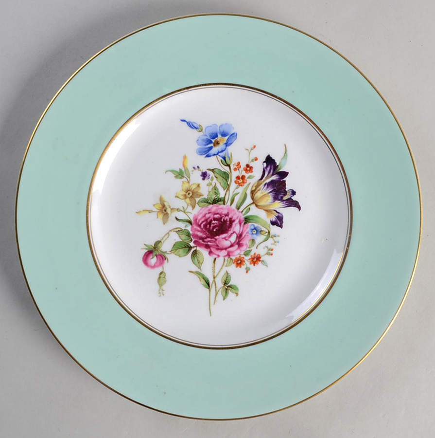 Miranda Light Green Salad Plate by Royal Worcester-1