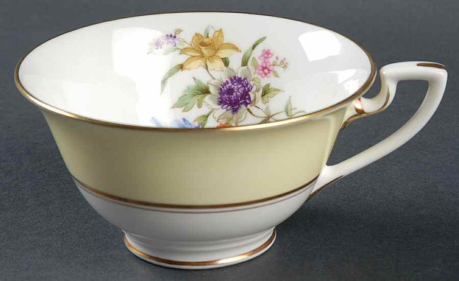 Miranda Yellow Footed Cup by Royal Worcester-1