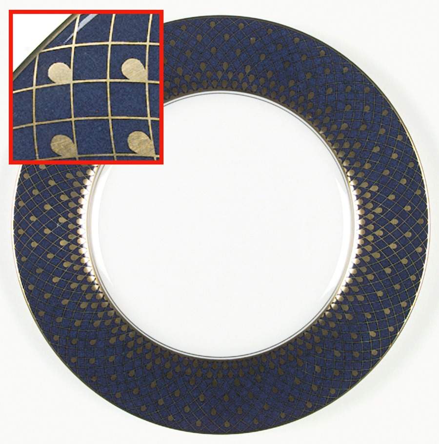 Monte Carlo Blue Dinner Plate by Royal Worcester-1