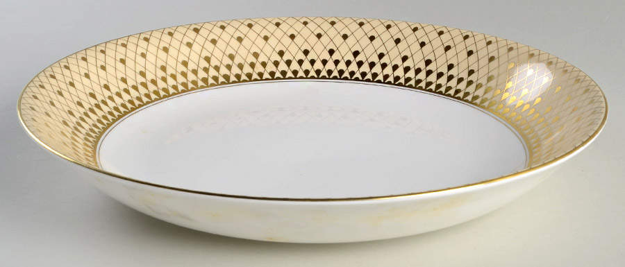 Monte Carlo Ivory 11" Round Vegetable Bowl by Royal Worcester-1