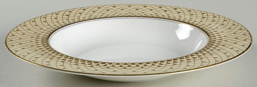 Monte Carlo Ivory Large Rim Soup Bowl by Royal Worcester-1