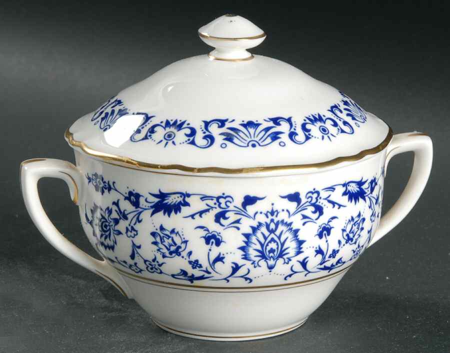 Montserrat Sugar Bowl & Lid by Royal Worcester-1