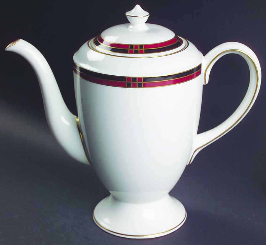 Mondrian Coffee Pot & Lid by Royal Worcester-1