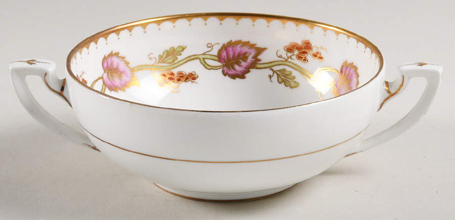 Montpelier Flat Cream Soup Bowl by Royal Worcester-1