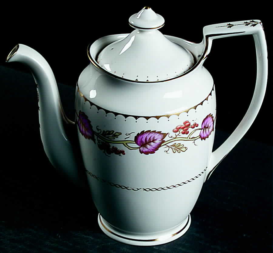 Montpelier Mini Coffee Pot & Lid by Royal Worcester-1