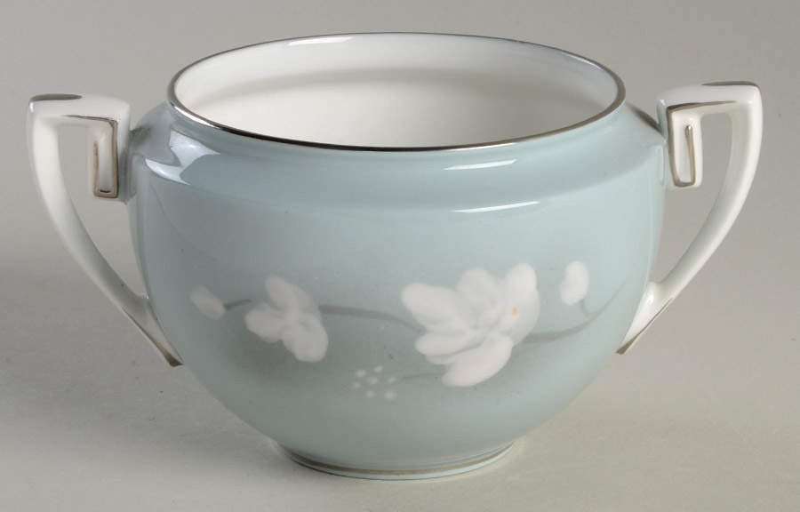 Moonflower Sugar Bowl No Lid by Royal Worcester-1