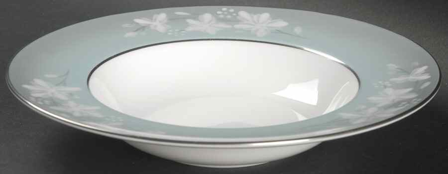 Moonflower Rim Soup Bowl by Royal Worcester-1