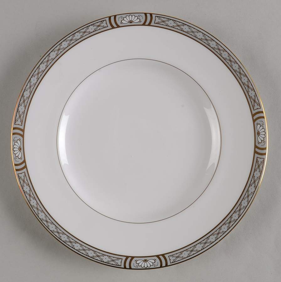 Mountbatten Grey Salad Plate by Royal Worcester-1
