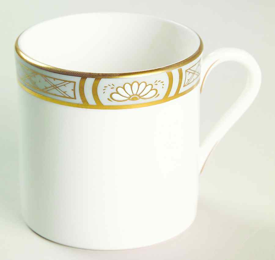 Mountbatten Grey Flat Demitasse Cup by Royal Worcester-1