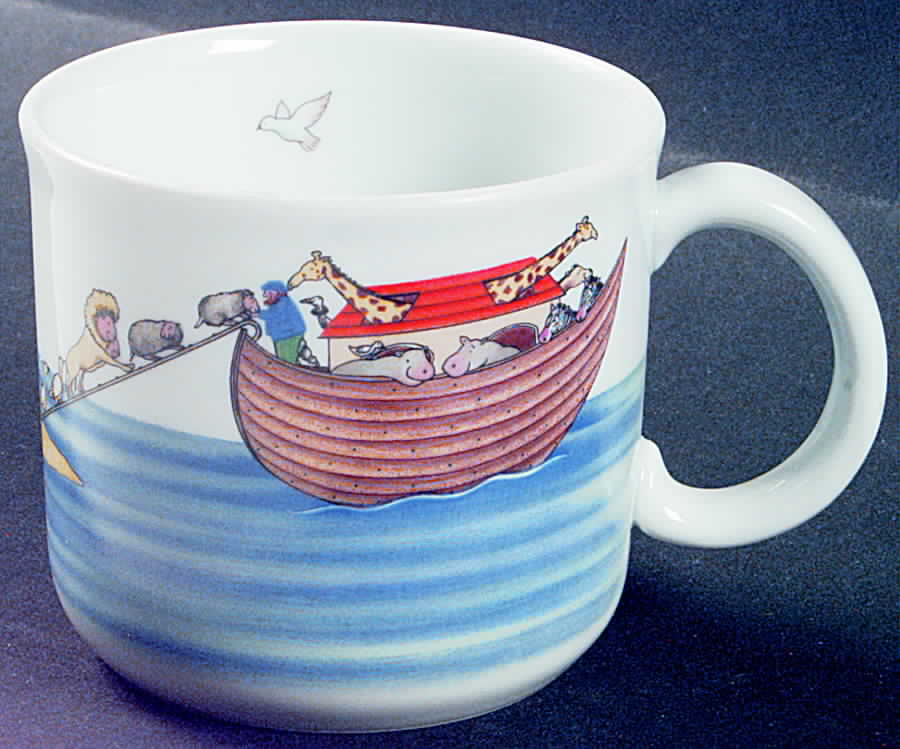 Noah's Ark Child's Cup by Royal Worcester-1