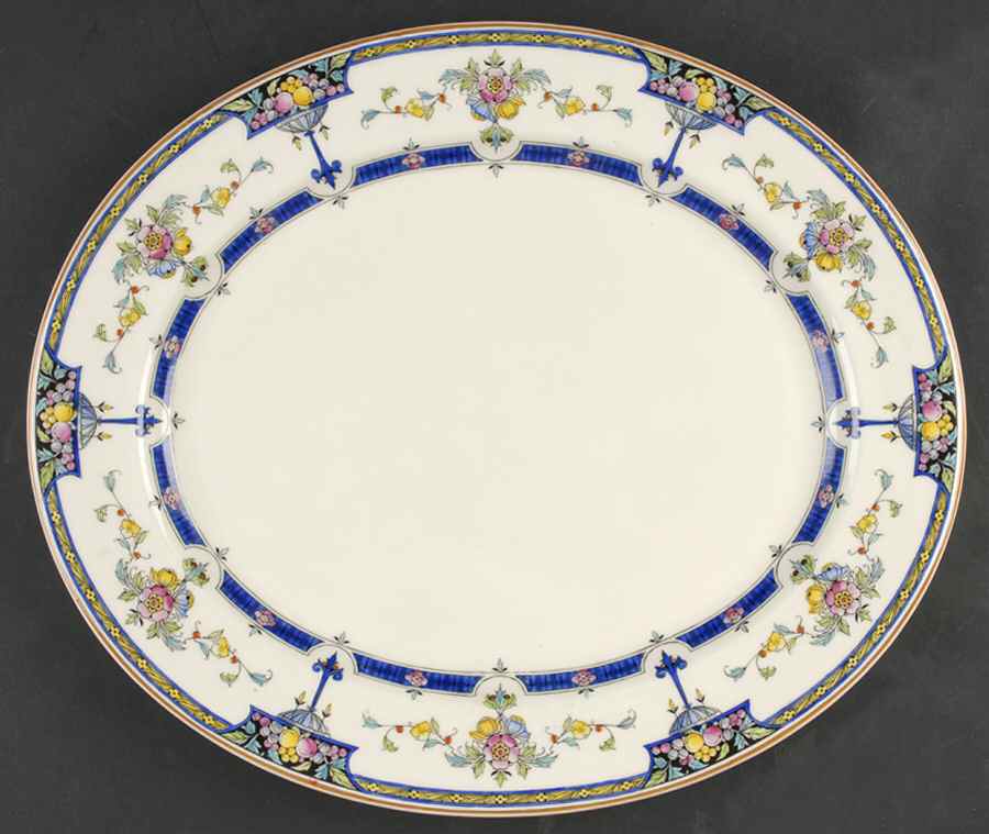 Orlando 15" Oval Serving Platter by Royal Worcester-1