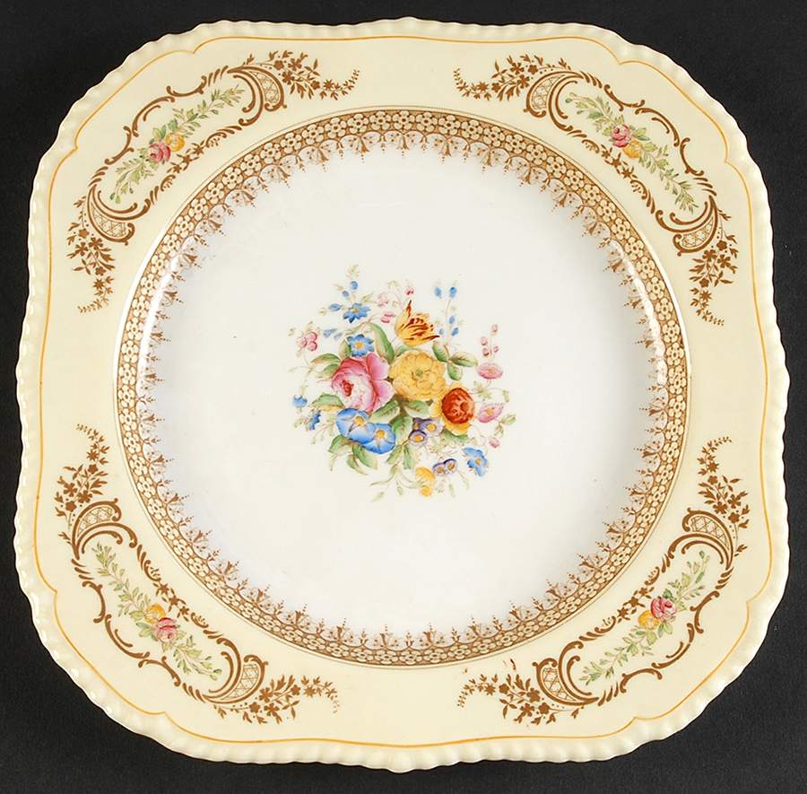 Orleans Square Salad Plate by Royal Worcester-1