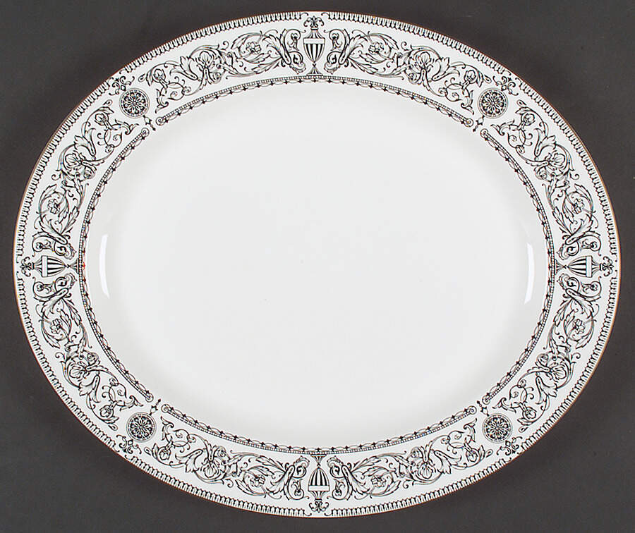 Padua 15" Oval Serving Platter by Royal Worcester-1