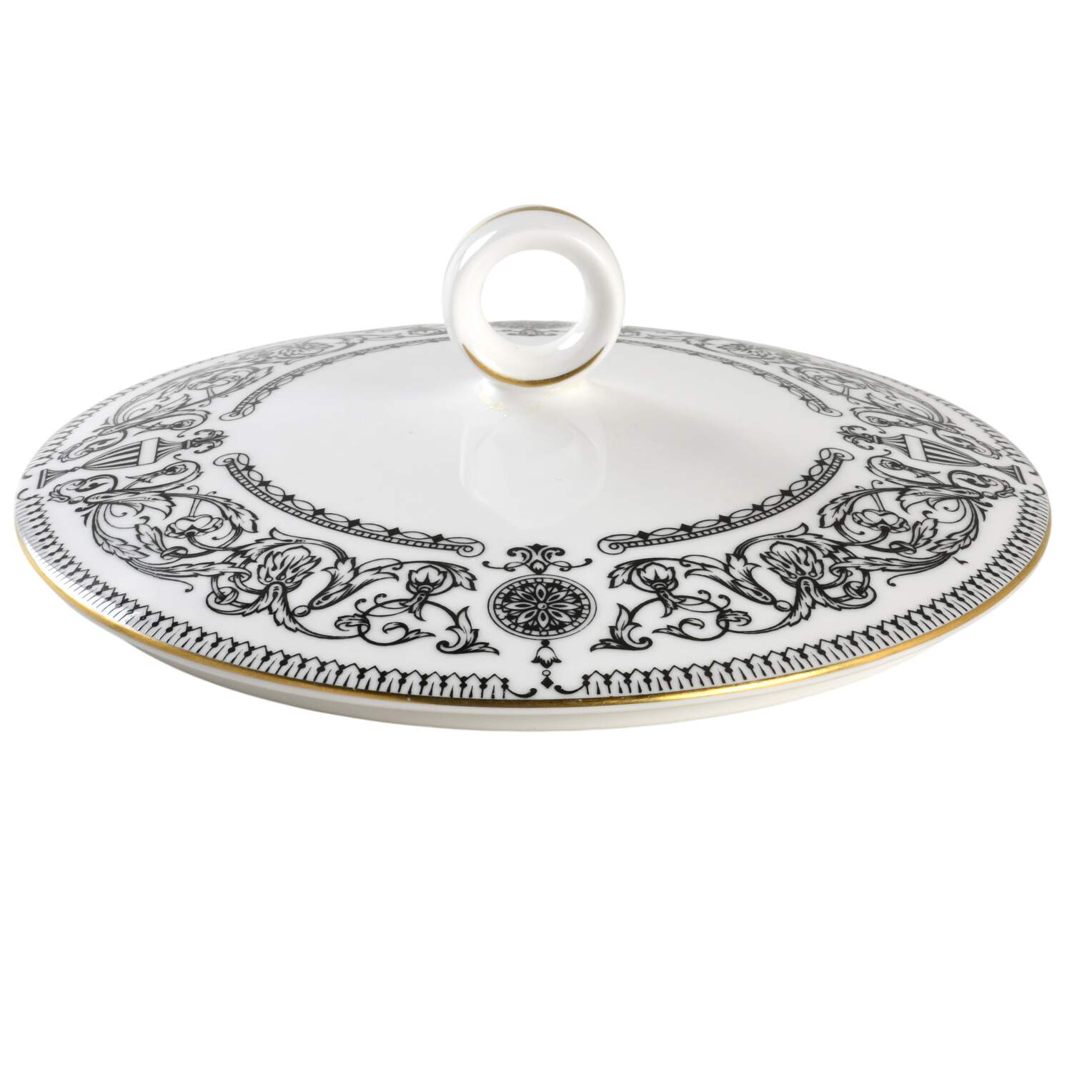 Padua Lid for Round Vegetable by Royal Worcester-1
