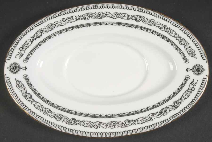 Padua Underplate for Gravy Boat by Royal Worcester-1