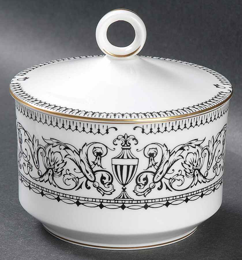 Padua Sugar Bowl & Lid by Royal Worcester-1