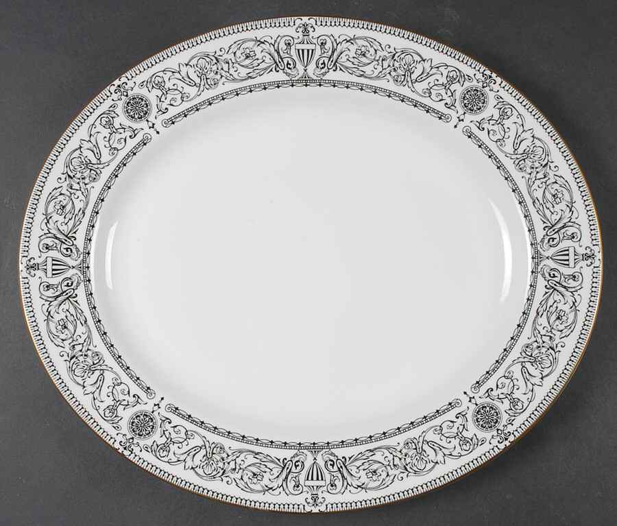 Padua 13" Oval Serving Platter by Royal Worcester-1
