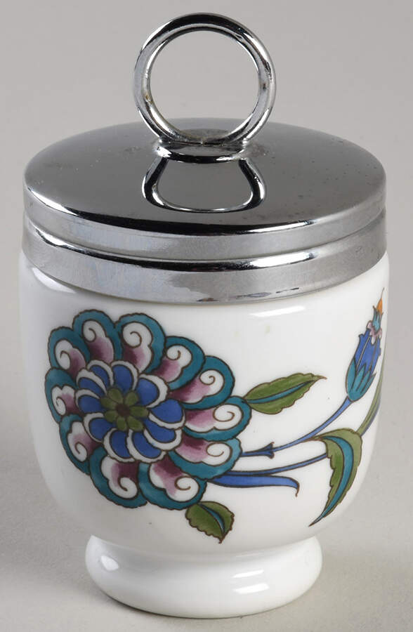 Palmyra Egg Coddler & Lid by Royal Worcester-1