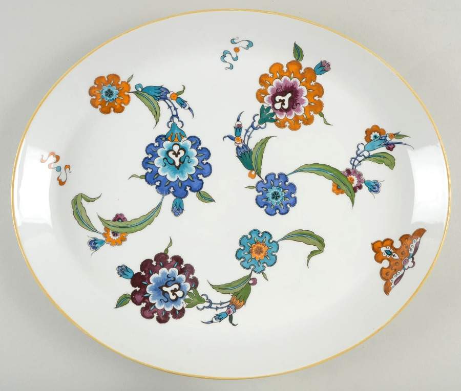 Palmyra 14" Oval Serving Platter by Royal Worcester-1