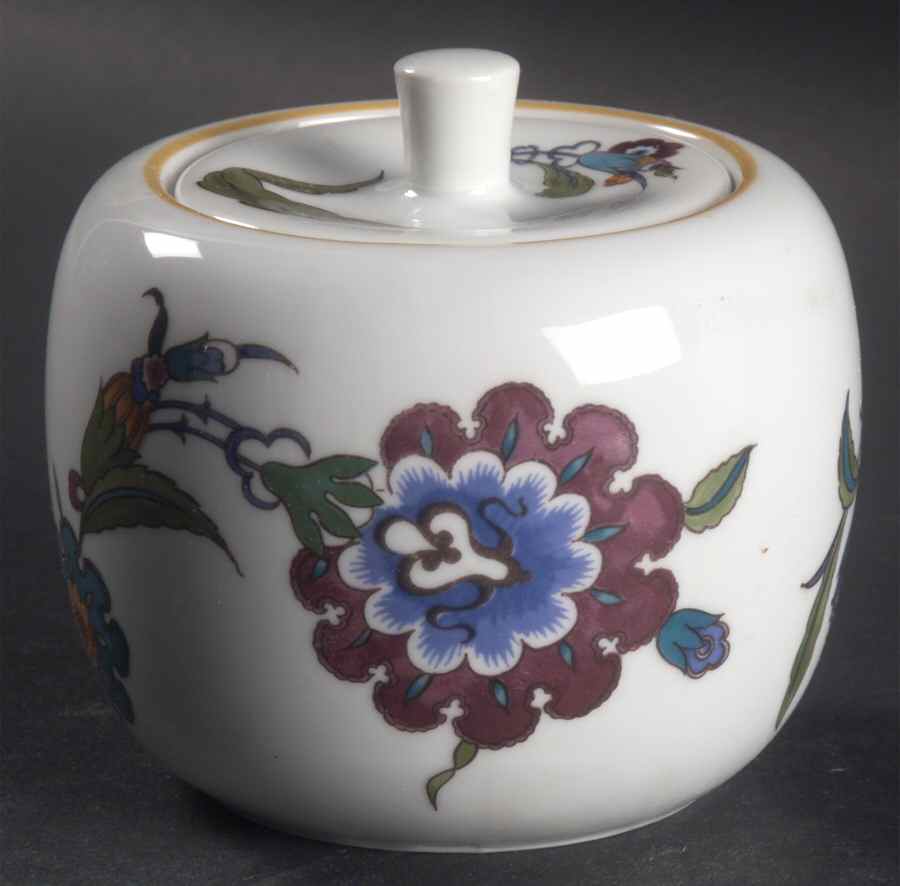 Palmyra Sugar Bowl & Lid by Royal Worcester-1