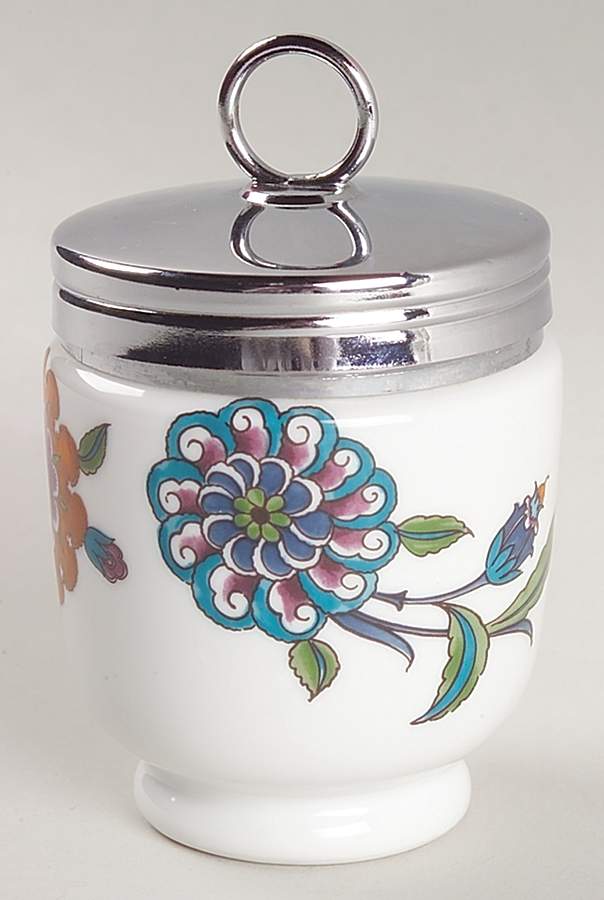Palmyra King Size Egg Coddler & Lid by Royal Worcester-1