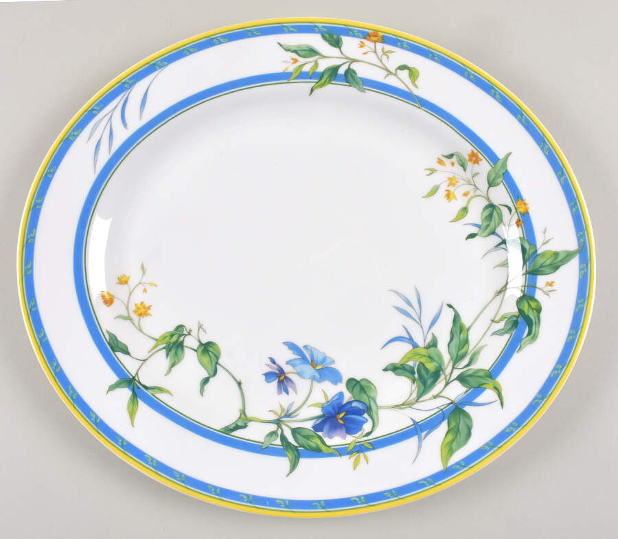 Pastorale 13" Oval Serving Platter by Royal Worcester-1