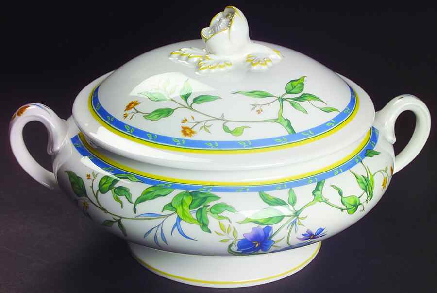 Pastorale Round Covered Vegetable by Royal Worcester-1