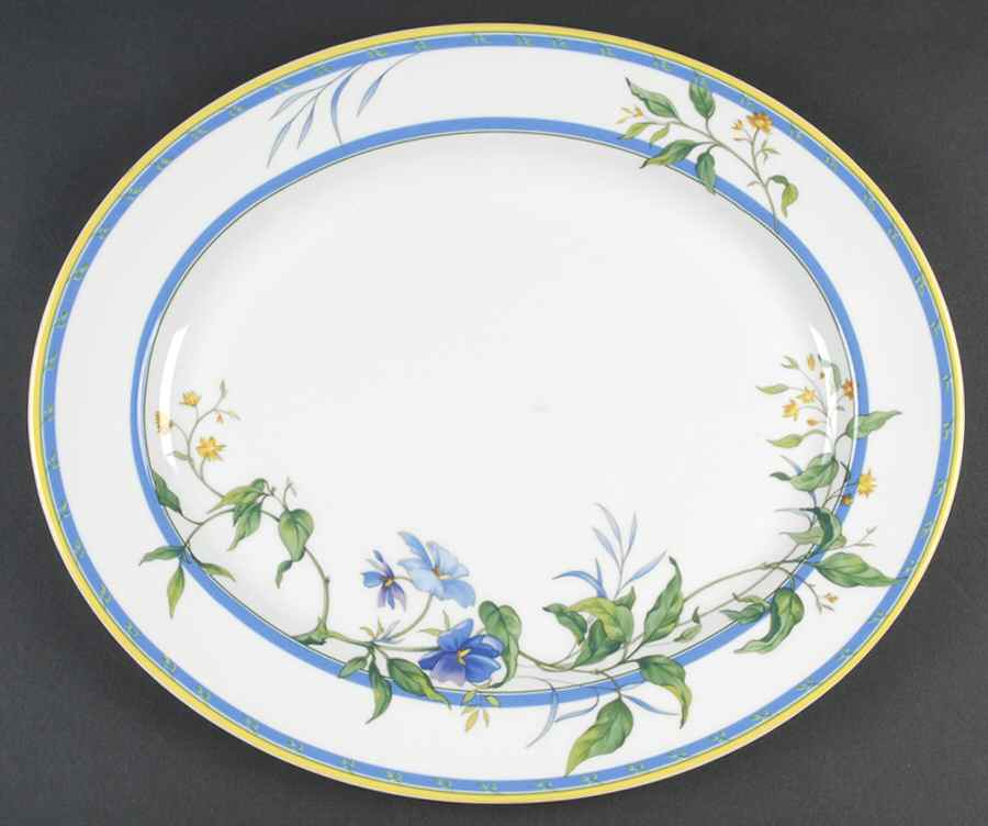 Pastorale 15" Oval Serving Platter by Royal Worcester-1