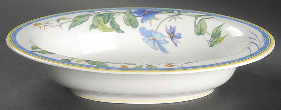 Pastorale 10" Oval Vegetable Bowl by Royal Worcester-1