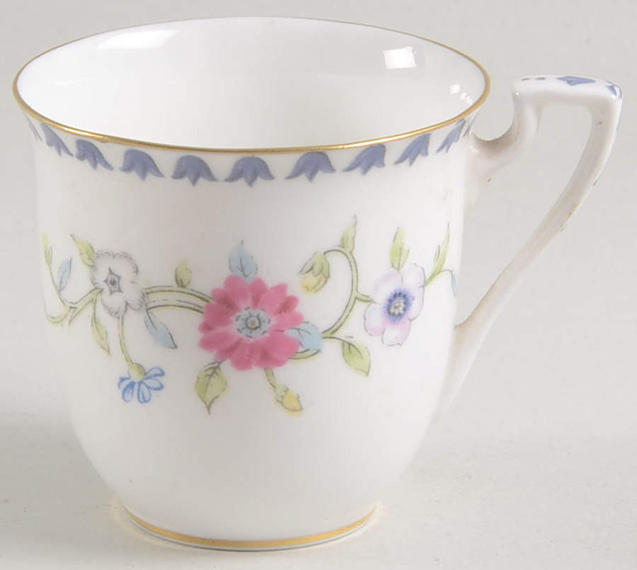 Patricia Flat Demitasse Cup by Royal Worcester-1