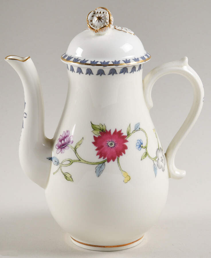 Patricia Individual Coffee Pot & Lid by Royal Worcester-1