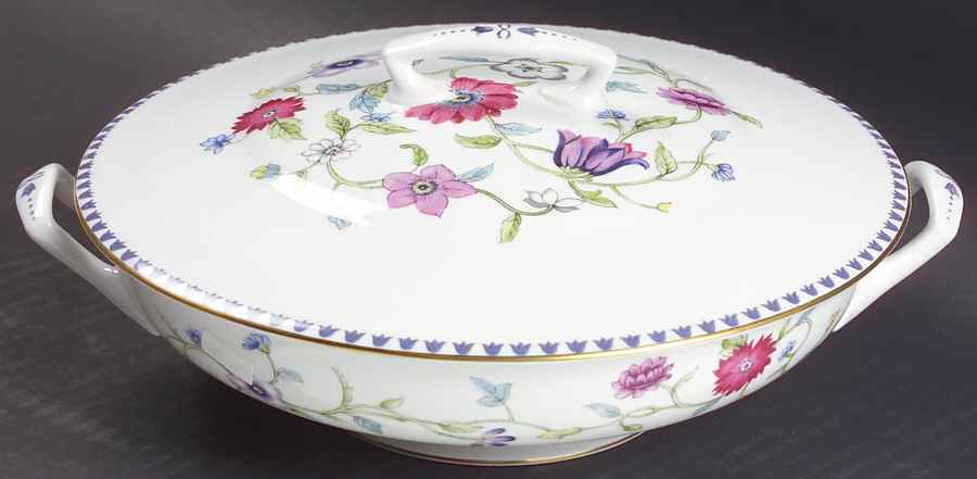 Patricia Round Covered Vegetable by Royal Worcester-1
