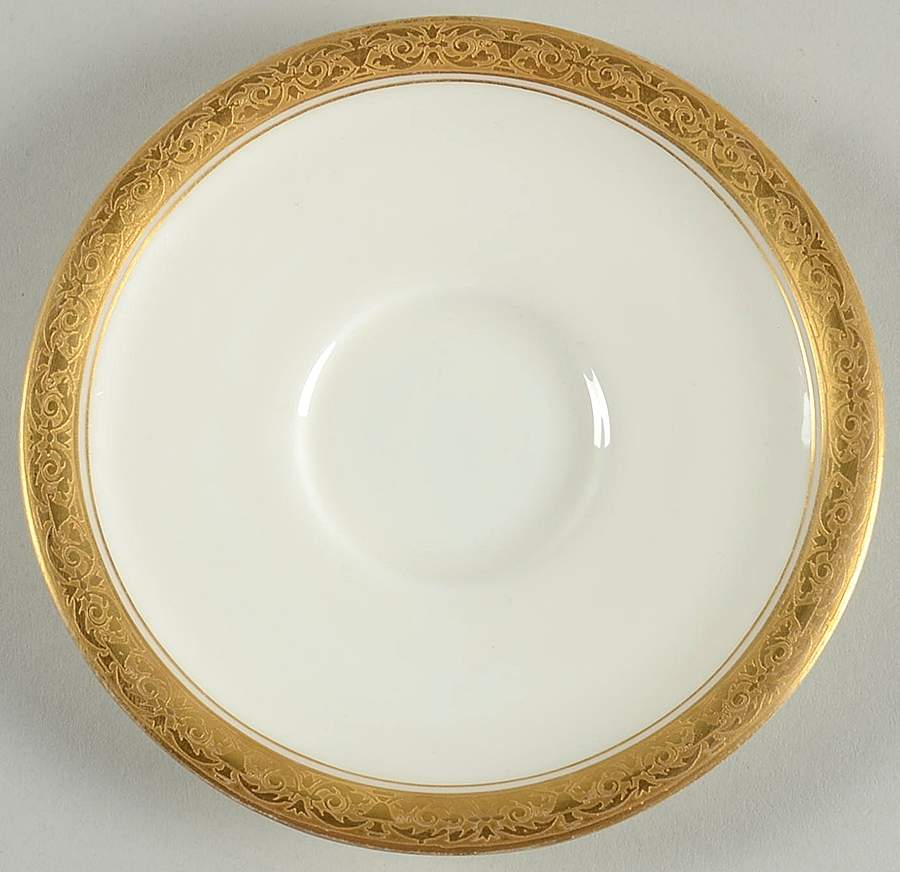 Patrician Saucer by Royal Worcester-1