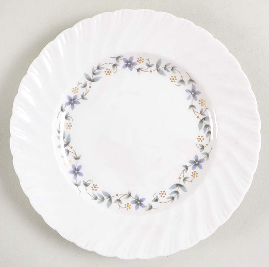 Petite Fleur (Swirl) Bread & Butter Plate by Royal Worcester-1