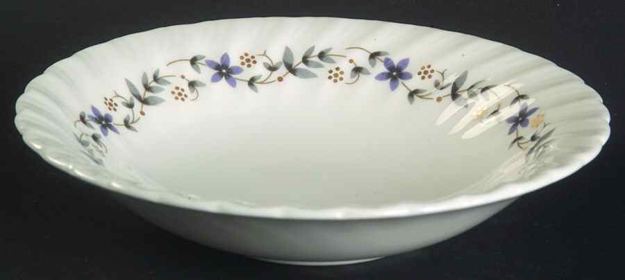Petite Fleur (Swirl) Fruit/Dessert (Sauce) Bowl by Royal Worcester-1