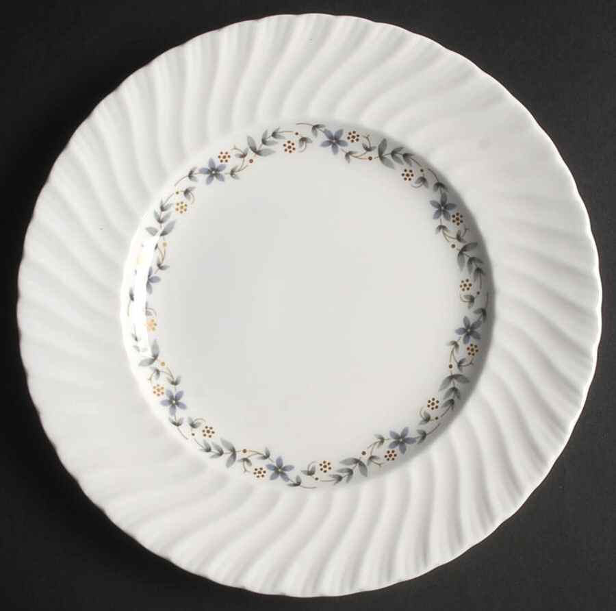 Petite Fleur (Swirl) Salad Plate by Royal Worcester-1