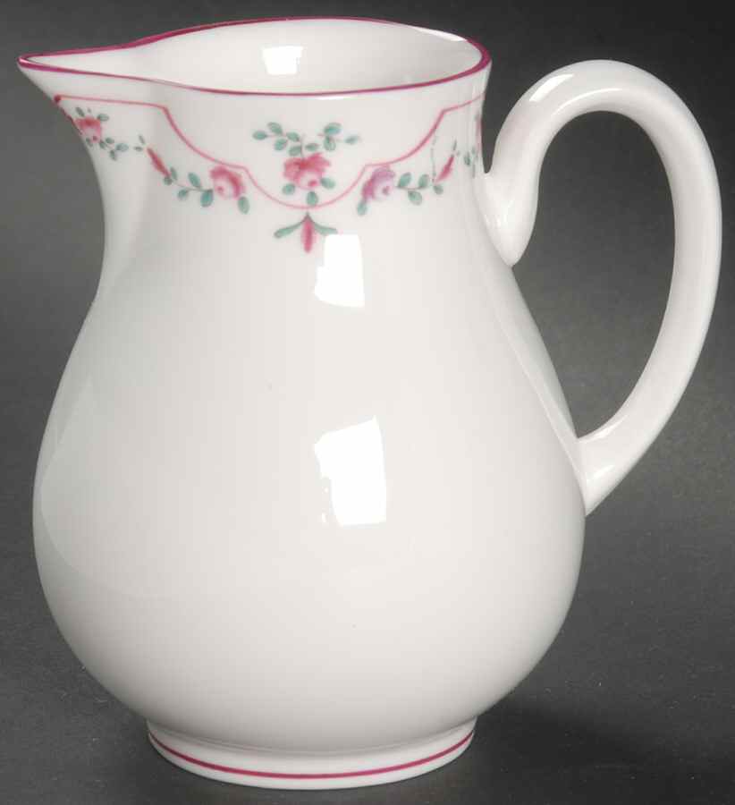 Petite Fleur Pink (Smooth) Creamer by Royal Worcester-1