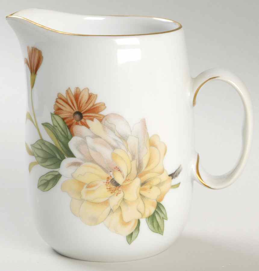 Pershore (Gold Trim) Creamer by Royal Worcester-1