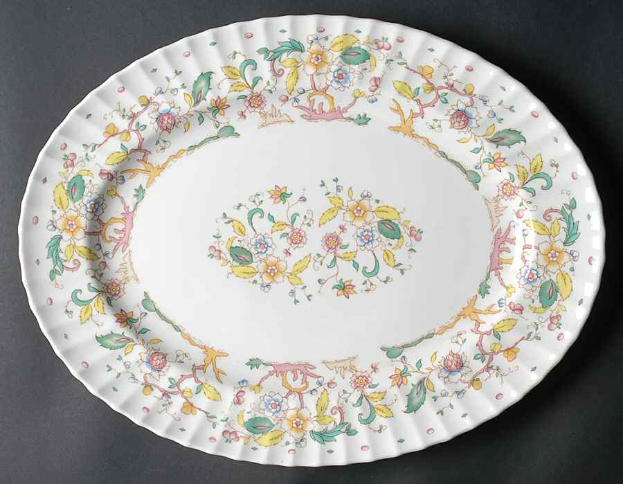Pevensey 15" Oval Serving Platter by Royal Worcester-1