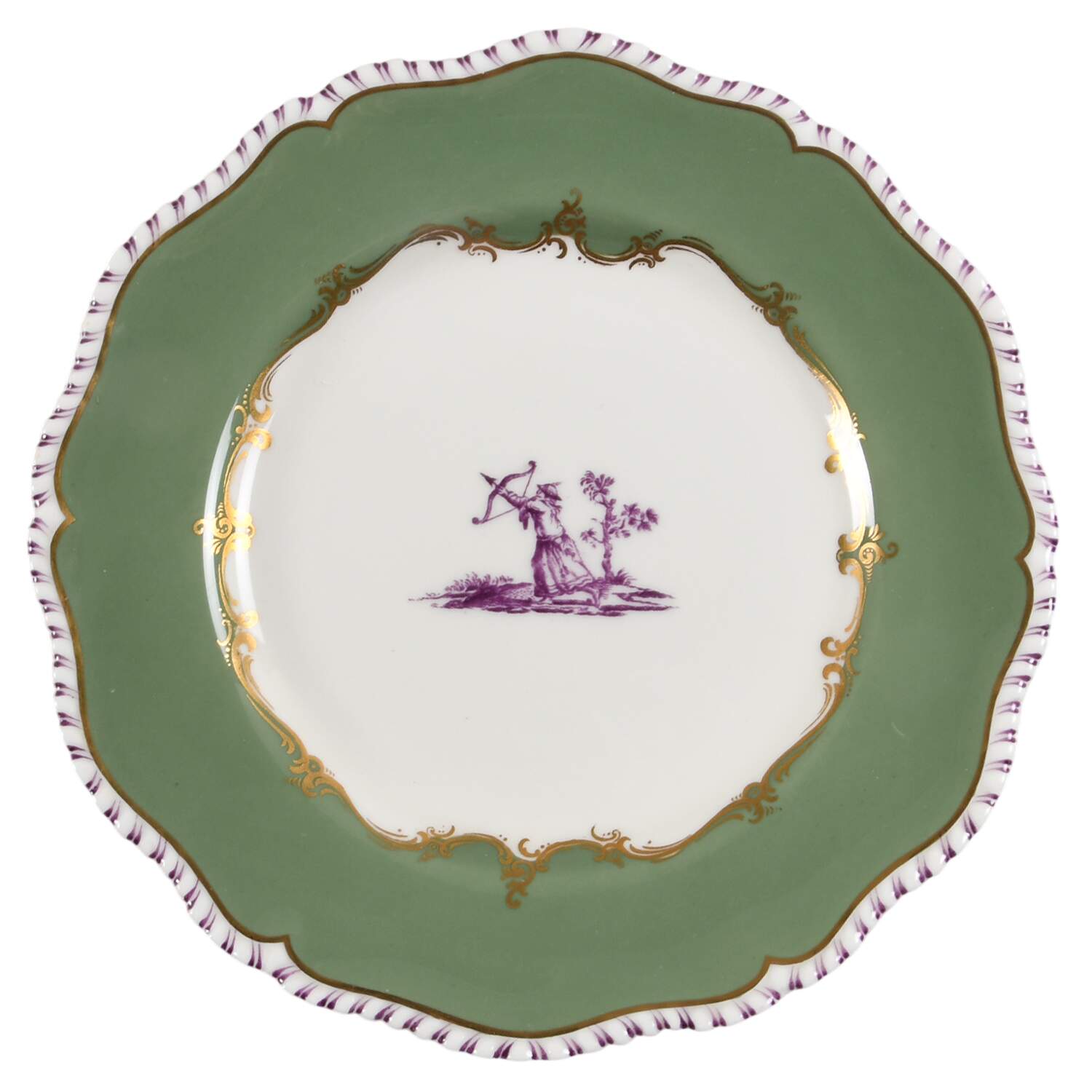 Pillament Salad Plate by Royal Worcester-1