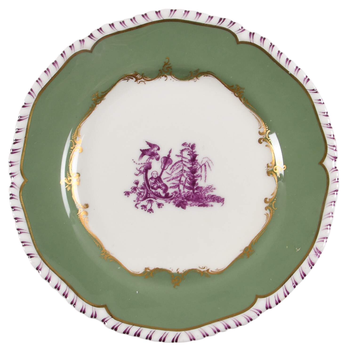 Pillament Bread & Butter Plate by Royal Worcester-1
