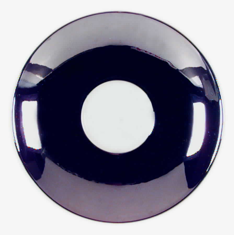Platinum Saucer by Royal Worcester-1