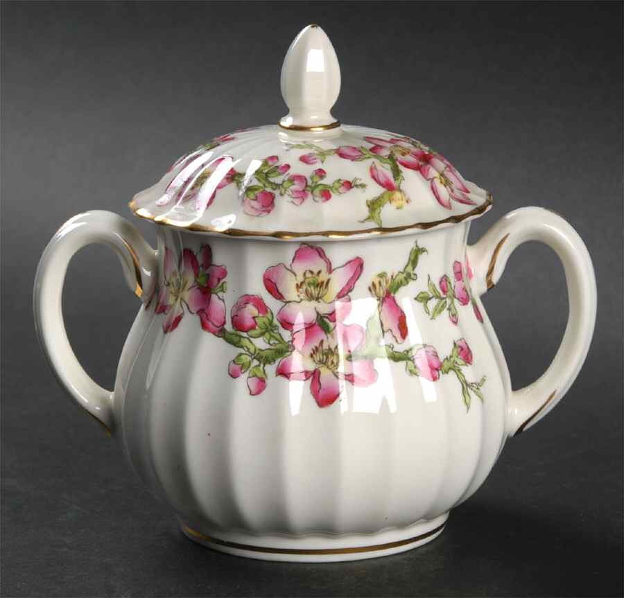 Pomona Sugar Bowl & Lid by Royal Worcester-1
