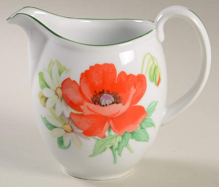 Poppies Creamer by Royal Worcester-1