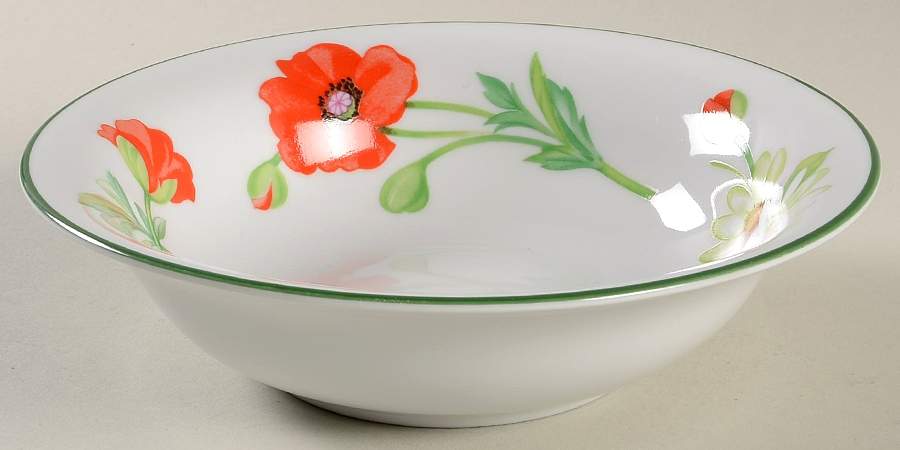 Poppies Coupe Cereal Bowl by Royal Worcester-1