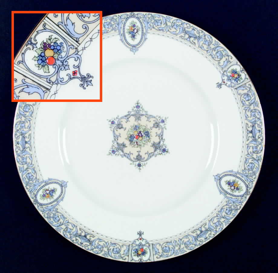 Portia (Z1407-1) Dinner Plate by Royal Worcester-1