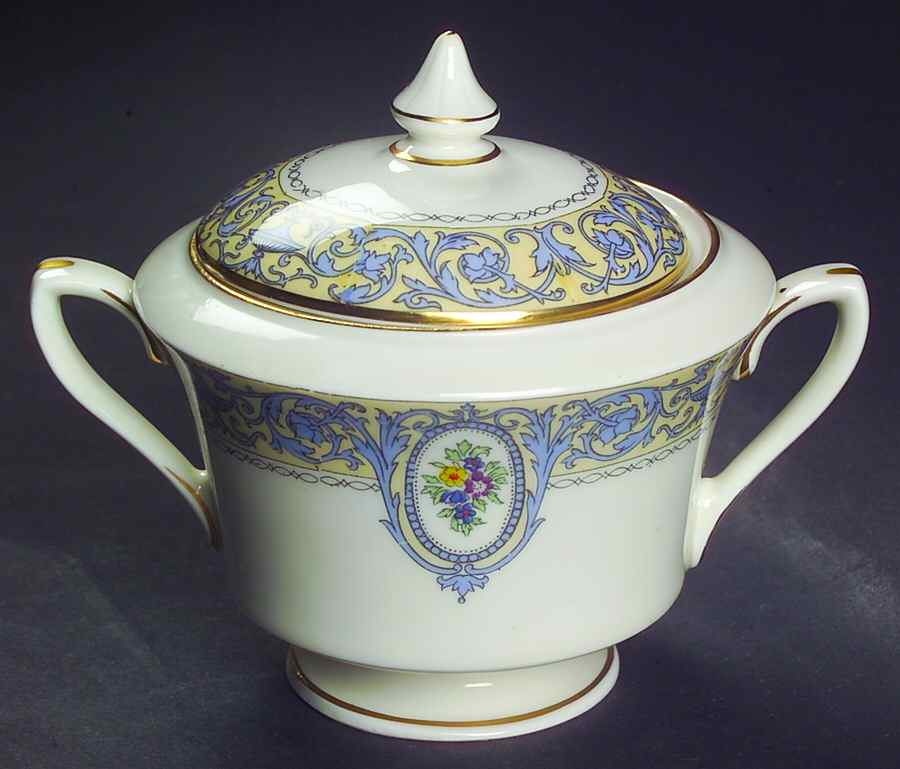 Portia (Z1407-1) Sugar Bowl & Lid by Royal Worcester-1