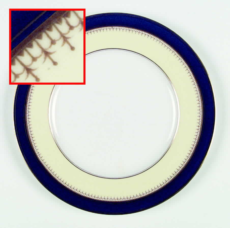 Prince Arthur Cobalt Blue Dinner Plate by Royal Worcester-1